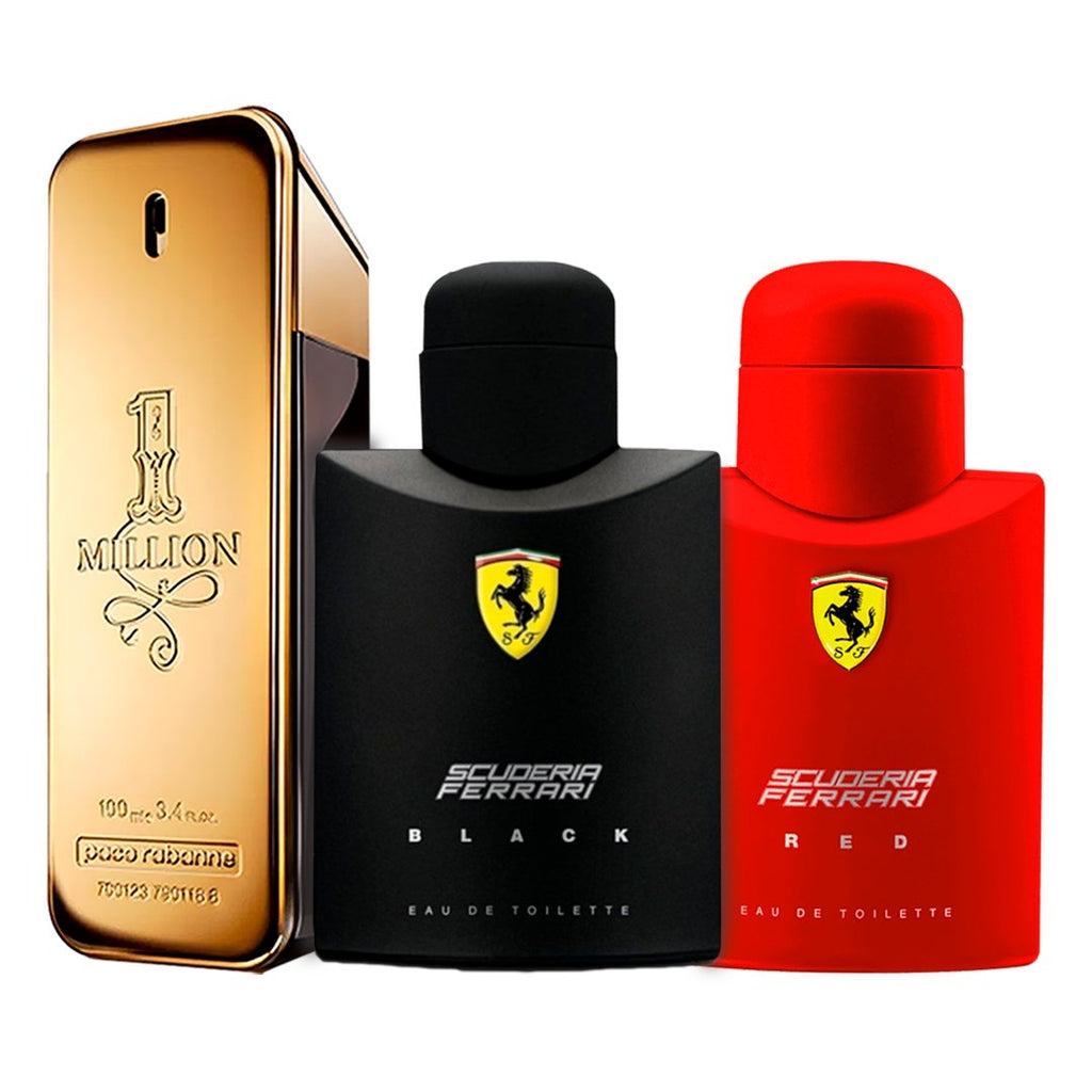 Ferrari Black, 212 VIP e 1 Million - Profumi per uomini