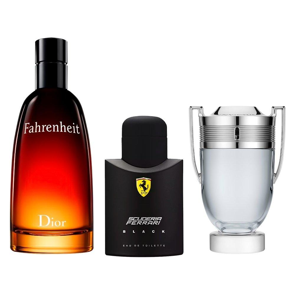 Ferrari Black, Invictus e Fahrenheit- Profumi per uomini